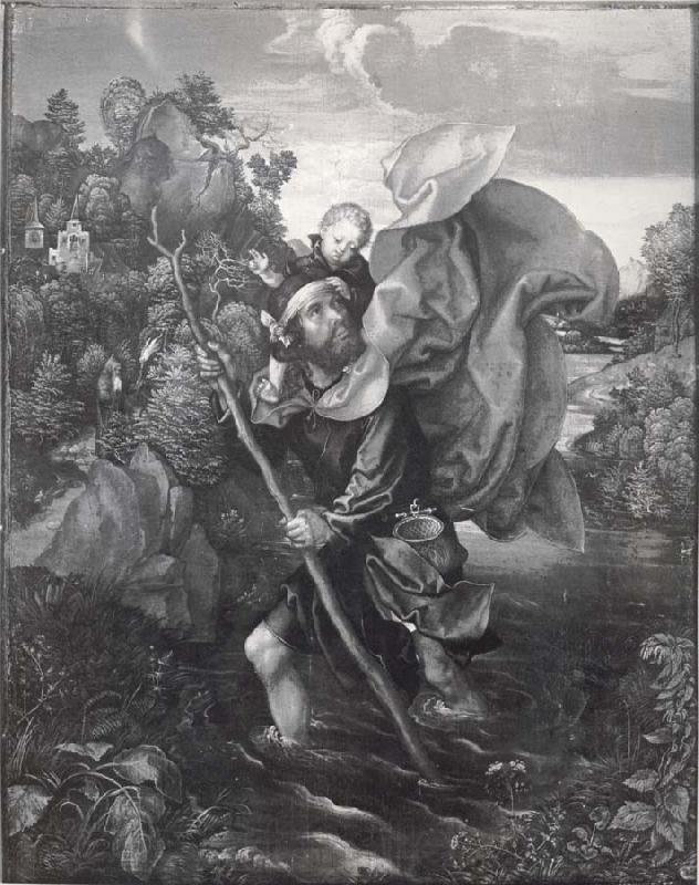 Albrecht Durer St.Christopher Spain oil painting art